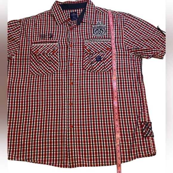 Parish Nation Mens short sleeve button down shirt size XL - Picture 5 of 10